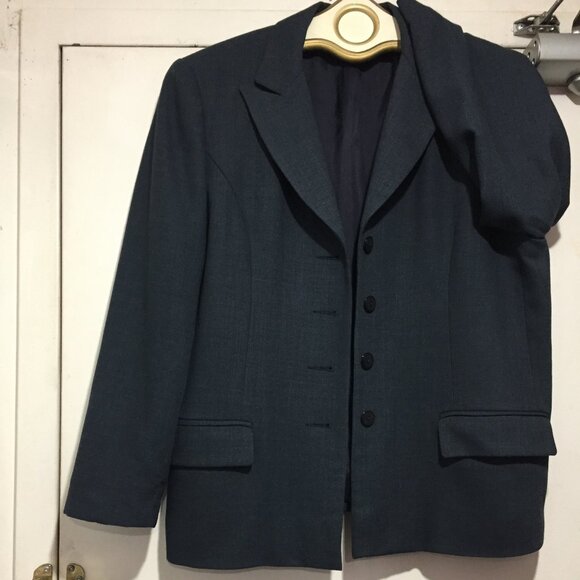 VINTAGE EMILIO BRAVINI WOOL BLAZERS SIZE M - Picture 5 of 7